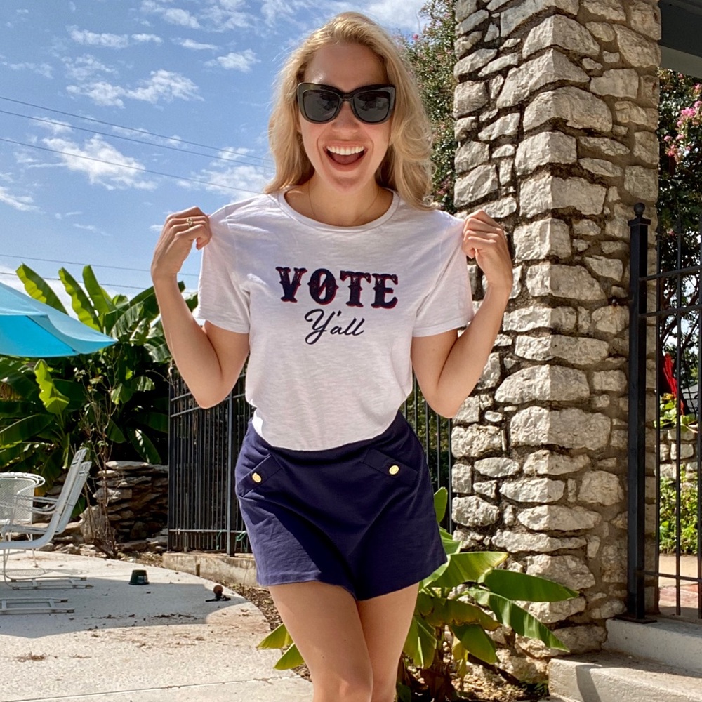 Draper James Vote Y’all Tee